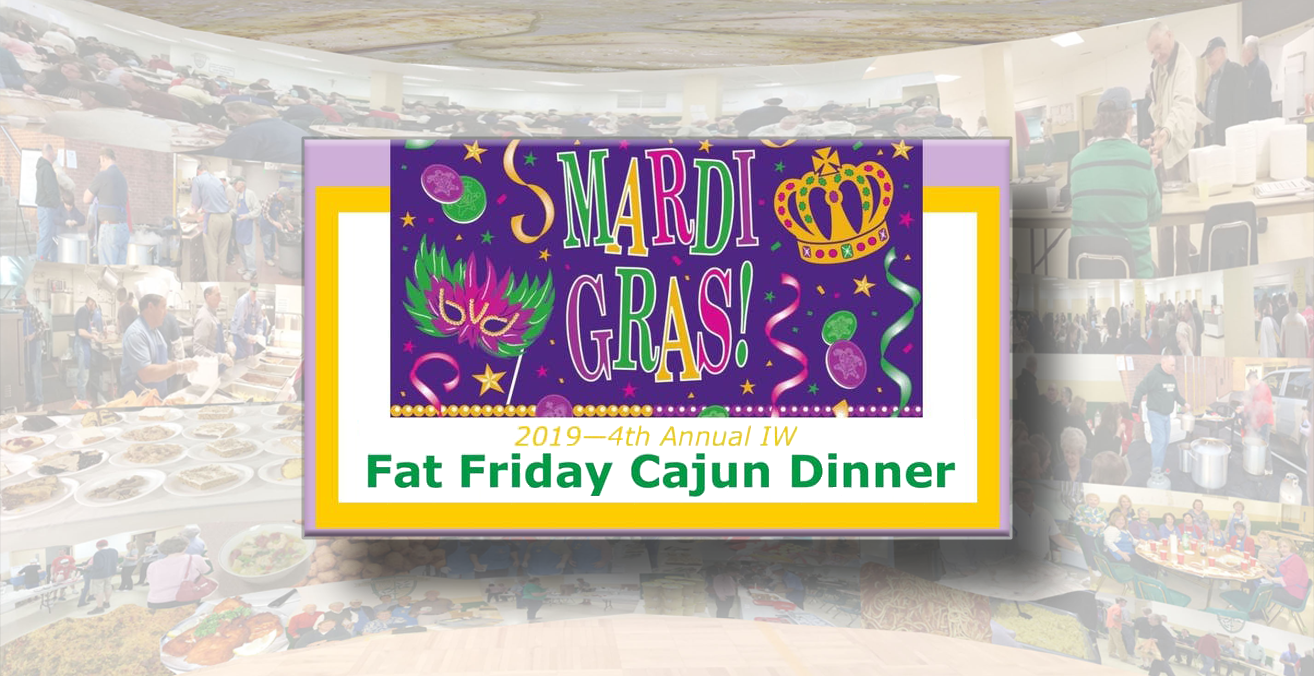 Official IW Fat Friday Mardi Gras Party Online!